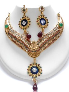 Polki Jewellery Set